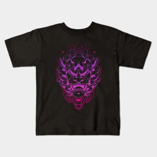 Komainu Line Art 1.2 Kids T-Shirt